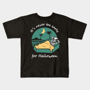 Halloween Summer Design Kids T-Shirt